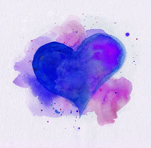 Photo of Watercolor heart