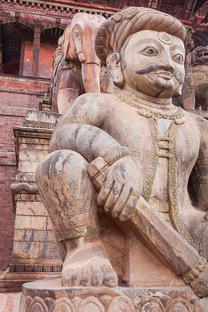 istock Ancient nepalese statues in Bhaktapur 469592733
