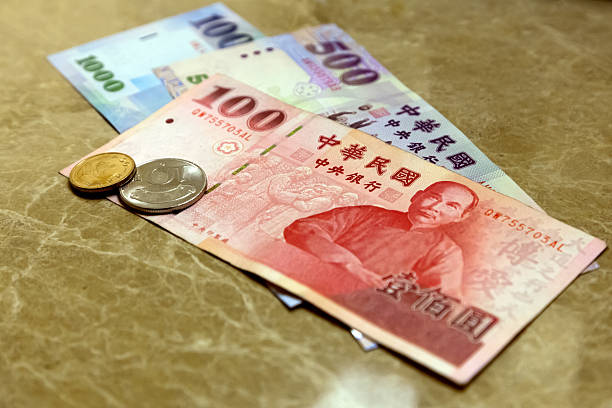 istock Bills and coins in Taiwan 469592777