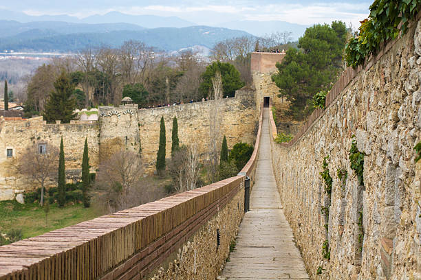 istock City wall of Girona 469593279