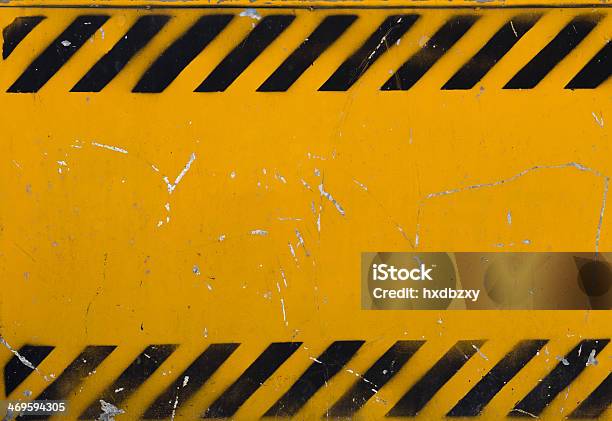 Construction Sign Stock Photo - Download Image Now - Warning Sign, Danger, Sign