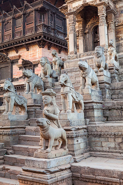 istock Ancient statues in Bhaktapur 469595251