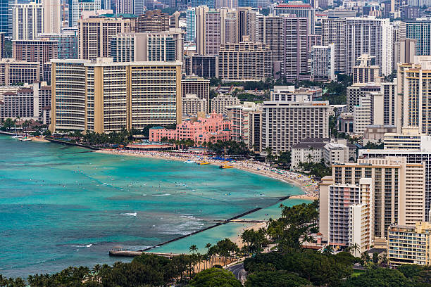 istock Waikiki and Beach, Oahu, Hawaii 469598291