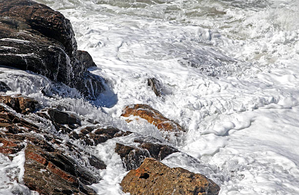 istock Stormy sea at Crete, Greece 469598729