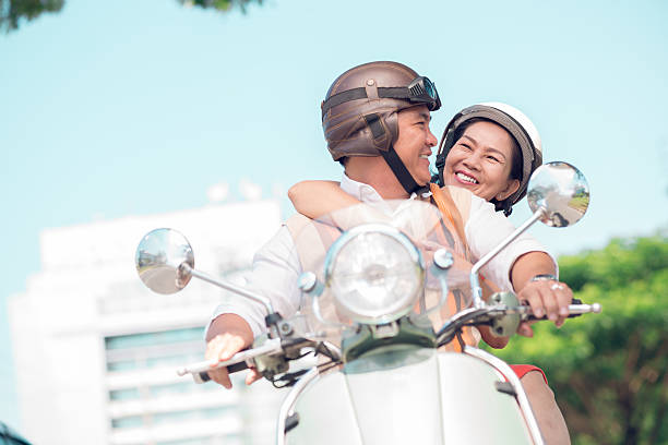 istock Happy senior couple 469599141