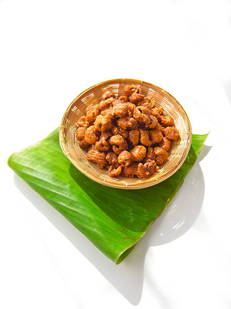 istock thai dessert called krong-krang-krob .or crispy pastry. 469603929