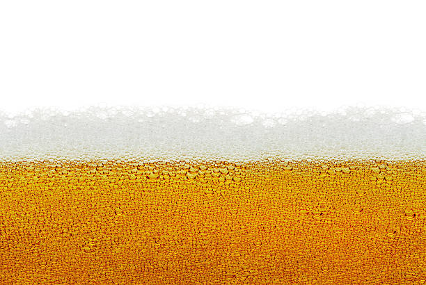 istock Beer, foam, bubbles isolated on white background. 469605643