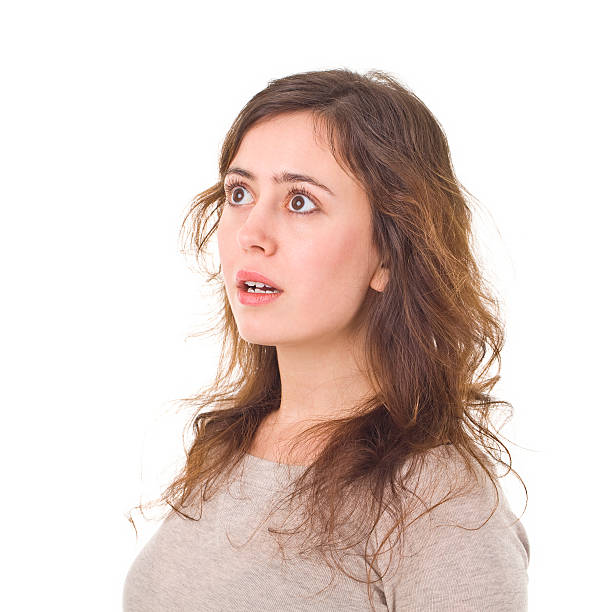 istock Shocked Young Woman Portrait. 469606892