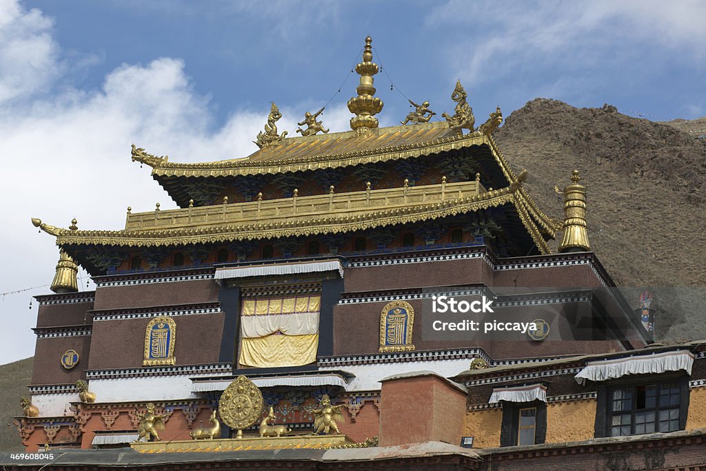 Palkhor Monastery in Tibet The Palkhor Monastery in Tibet Province in China Ancient Stock Photo