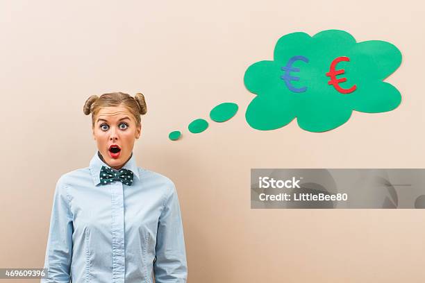 Money Problems Stock Photo - Download Image Now - 20-24 Years, 2015, Adult