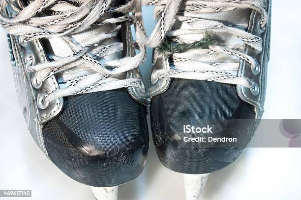 Hockey Skates Stock Photo - Download Image Now - Black Color, Blade, Clean