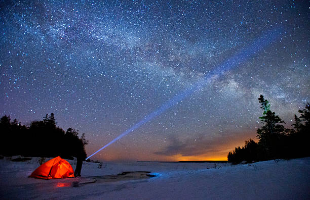 istock Milky Way and bruce peninsula 469617682
