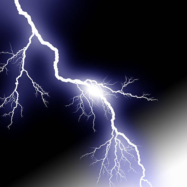 istock Lightening crashing on background 469621669