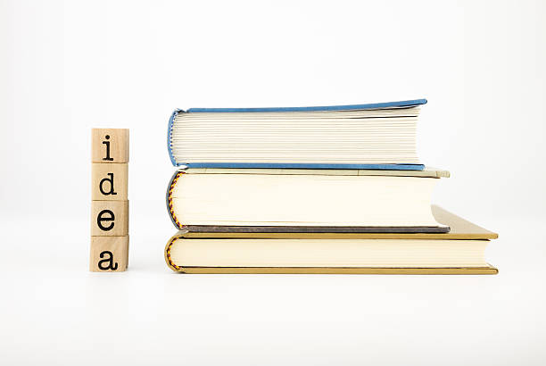 istock Idea wording and books 469622447