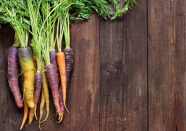 istock Fresh organic rainbow carrots 469623298