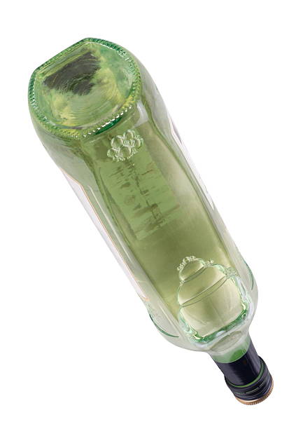 istock Wine Glasses bottle Isolated 469623422
