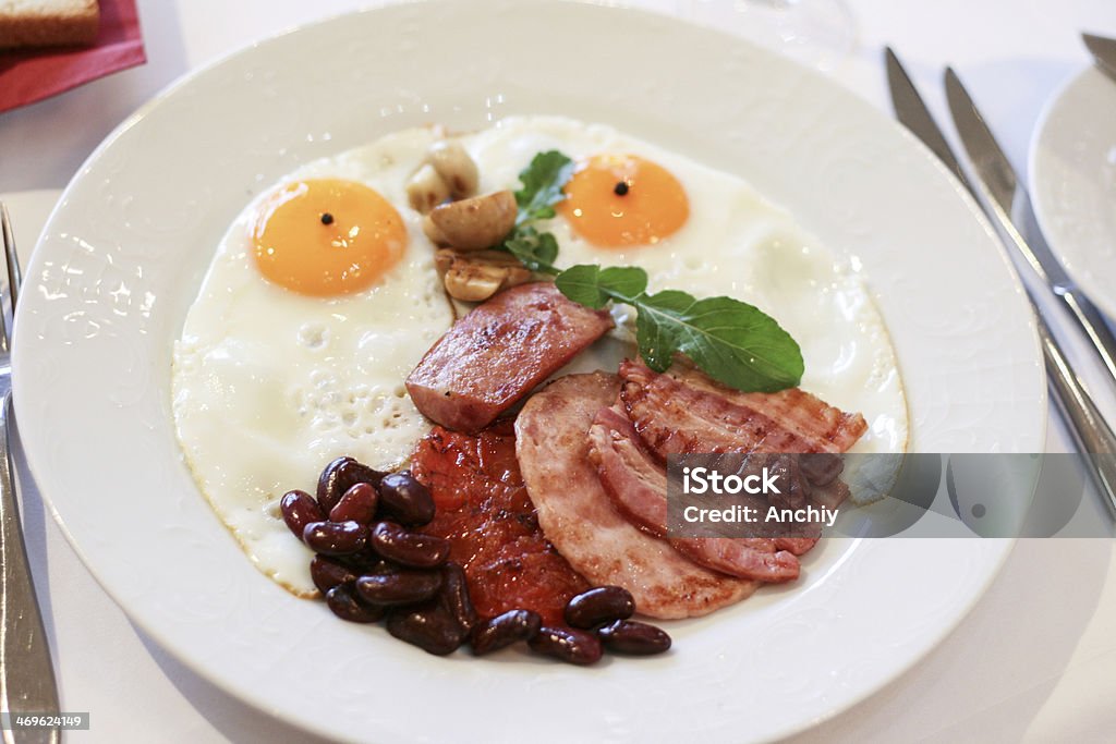 English Breakfast Breakfast Stock Photo