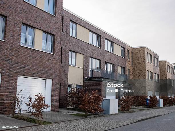 Row Houses At Berlin Stock Photo - Download Image Now - Apartment, London - England, UK