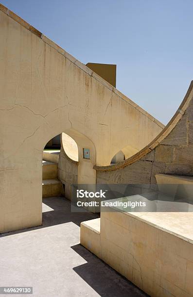 Sundial At Jantar Mantar In Jaipur Stock Photo - Download Image Now - 18th Century, 18th Century Style, 2015