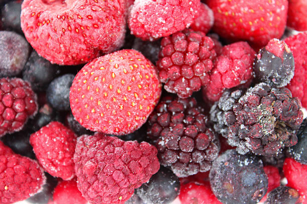 istock Image of soft fruit, strawberries, blackberries, raspberries, blackcurrants, blueberries 469629166