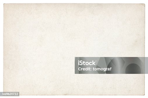 istock Vintage Paper isolated (clipping path included) 469631722