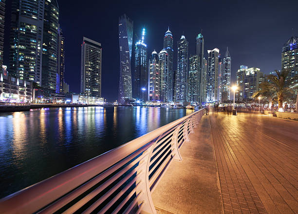 istock NIght view from Dubai marina 469632378