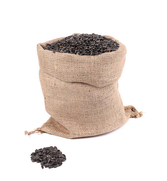 istock Sunflower seeds in sack 469637765