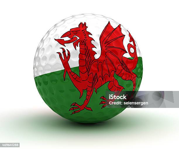 Welsh Golf Ball Stock Photo - Download Image Now - 2015, Activity, Challenge