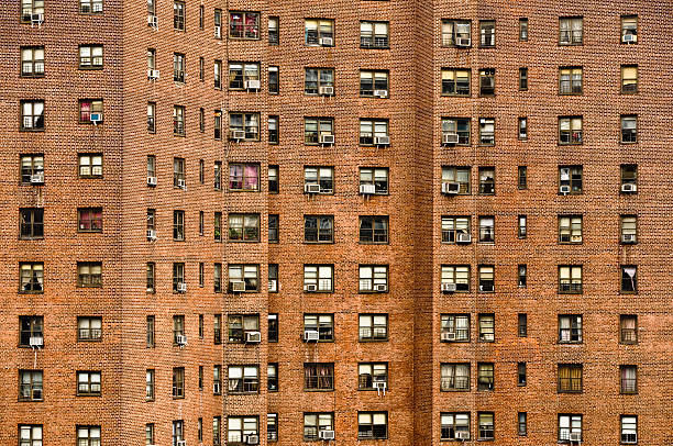 istock Residential building windows in Manhattan, New York 469644265