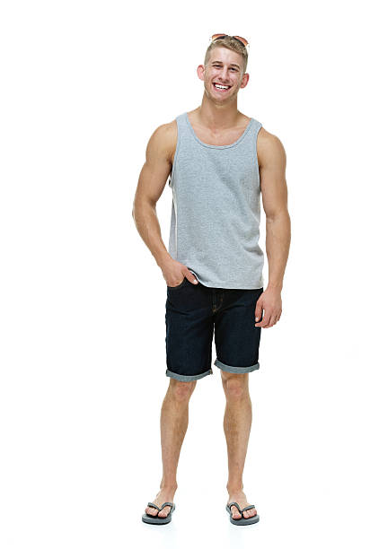istock Smiling casual man looking at camera 469648488