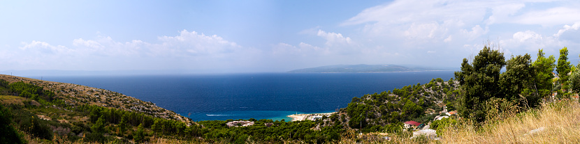 Croatian cost at Makarska riviera.