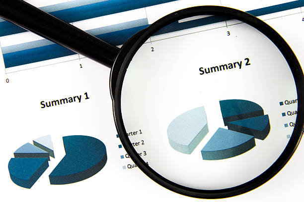 istock Showing business and financial report 469652337