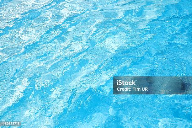 Синий Фон Воды Ripple — стоковые фотографии и другие картинки Абстрактный - Абстрактный, Бассейн, Без людей
