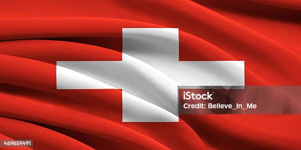 Flag Of Switzerland Stock Photo - Download Image Now - Albania, Albanian Culture, Apartment