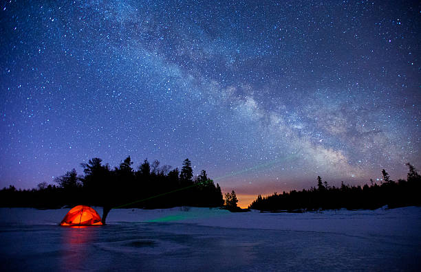 istock Milky Way and bruce peninsula 469660724