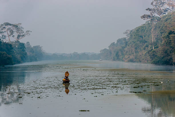 istock boat moat south gate bridge angkor thom cambodia 469660871