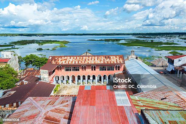 Iquitos City And River View Stock Photo - Download Image Now - Iquitos, Peru, Amazon River