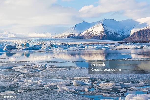 Beauty Of Jokulsarlon Lagoon In Iceland Stock Photo - Download Image Now - 2015, Arctic, Blue