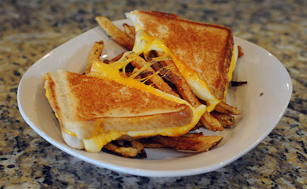 Grilled Cheese Isolated