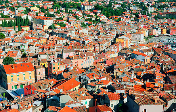 istock Ancient city of Rovinj 469671072