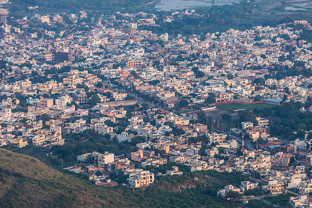 istock Aerial view Udaipur, India 469677026
