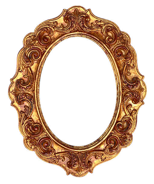 istock Gold Antique Ornate Picture Frame 469685932