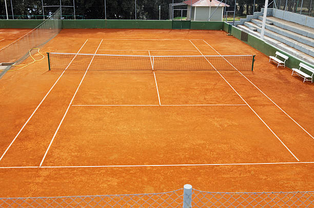 istock Tennis court 469686560