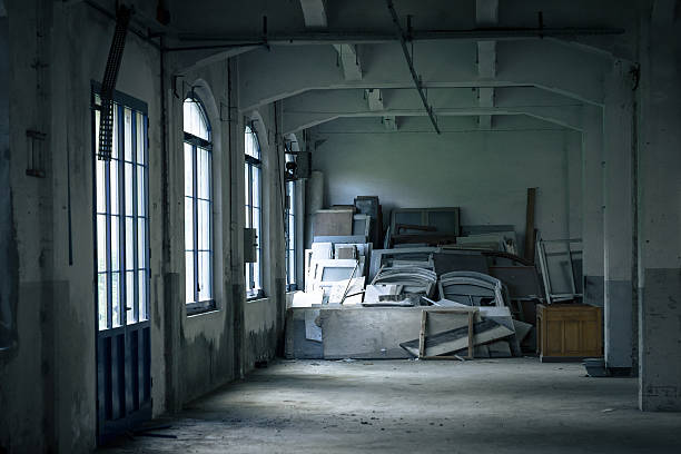 istock Interior of an abandoned factory 469686562