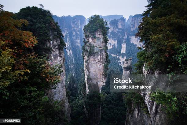 Zhangjiajie Stock Photo - Download Image Now - Asia, Atmospheric Mood, Awe