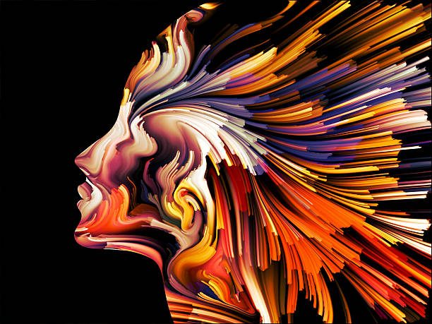 istock Abstract graphic painting of the mind 469691832