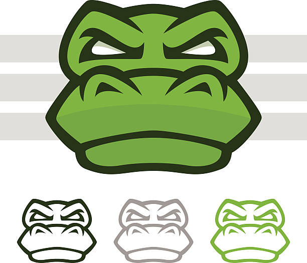 Crocodile Mascot vector art illustration