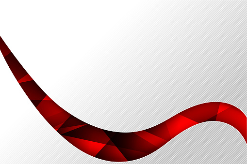 Abstact background Red curve, wave stripe line clear element vector illustration