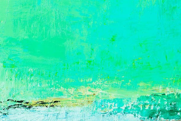 istock Abstract painted green textured  art backgrounds. 469697450