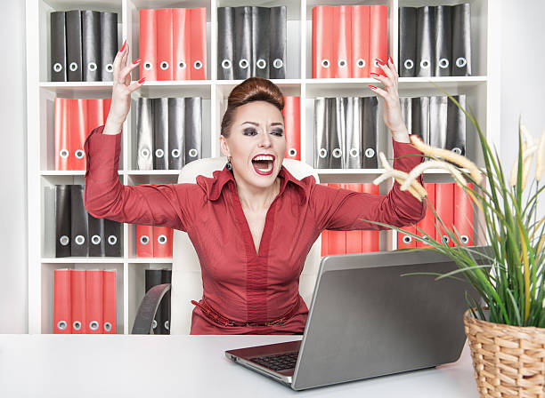 istock Business woman winner 469700309